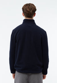 Givn Berlin Fleecejacke GBSPENCER aus recyceltem Polyester Jacket Dark Blue