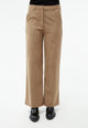 Givn Berlin Flanellhose GBBEATRICE aus Bio-Baumwolle Trousers Beige / Grey (Melange)