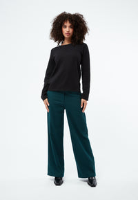 Givn Berlin Flanellhose GBBEATRICE aus Bio-Baumwolle Trousers Dark Teal
