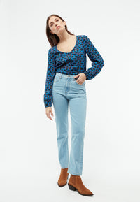 Givn Berlin Jeanshose GBCHARLOTTE regular aus Bio-Baumwolle Jeans Light Blue