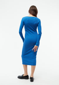 Givn Berlin GBCorinna Dress Cornflower Blue (Rib)
