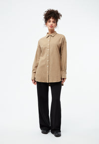 Givn Berlin GBCosima Blouse Beige / Grey (Melange)
