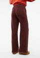 Givn Berlin Hose GBELSIE aus recycelter Baumwolle mit weitem Bein Trousers Aubergine