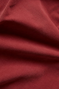 Givn Berlin Kordhemd GBFABIO aus Bio-Baumwolle Buttoned Shirt Cranberry (Cord)