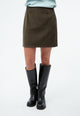 Givn Berlin GBGeorgia Skirt Dark Olive (Cord)