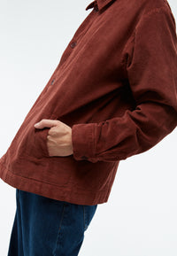 Givn Berlin Kordjacke GBHUNTER aus Bio-Baumwolle Jacket Intense Rust (Cord)