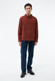 Givn Berlin Kordjacke GBHUNTER aus Bio-Baumwolle Jacket Intense Rust (Cord)