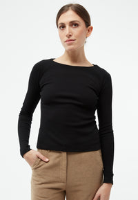 Givn Berlin GBIna Longsleeve Black (Rib)