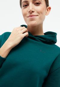Givn Berlin Cropped Sweater GBJESSA (Logo) aus Bio-Baumwolle Sweater Dark Teal