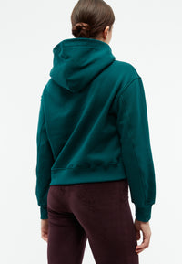 Givn Berlin Cropped Sweater GBJESSA (Logo) aus Bio-Baumwolle Sweater Dark Teal