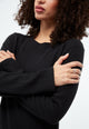 Givn Berlin Sweater GBLUCILLE aus recycelter Baumwolle Sweater Black