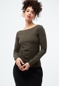 Givn Berlin GBMimi Longsleeve Dark Olive