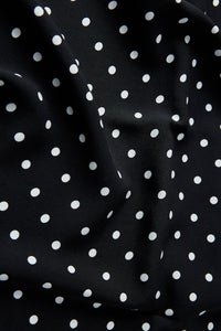Givn Berlin GBNatalina Dress Black / White (Polkadots)