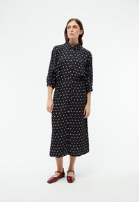 Givn Berlin GBNatalina Dress Black / White (Polkadots)
