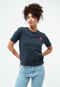Givn Berlin GBRuth (Love Heart) T-Shirt Midnight Blue