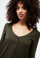 Givn Berlin GBTiara Blouse Dark Olive