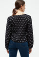 Givn Berlin Bluse GBTIARA aus LENZING™ ECOVERO™ Blouse Black / White (Polkadots)