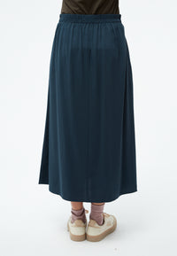 Givn Berlin Midi Rock GBVANA aus LENZING™ ECOVERO™ Skirt Midnight Blue