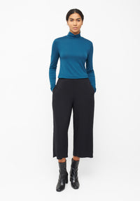 Givn Berlin Longsleeve GBVIDA aus TENCEL™ mit Rollkragen Longsleeve Moroccan Blue (Tencel)