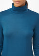 Givn Berlin Longsleeve GBVIDA aus TENCEL™ mit Rollkragen Longsleeve Moroccan Blue (Tencel)