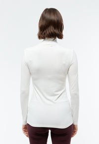 Givn Berlin Longsleeve GBVIDA aus TENCEL™ mit Rollkragen Longsleeve Undyed (Tencel)