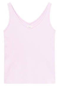 Givn Berlin Geripptes Top GBVICTORIA  aus Bio-Baumwolle Top Light Pink (Rib)