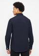 Givn Berlin Hemd BENNET aus aus Bio-Baumwolle Buttoned Shirt Midnight Blue