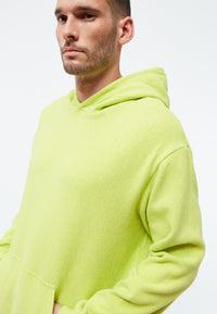 Givn Berlin Hoodie GBMATTES aus recycelter Baumwolle Sweater Lime Green