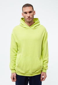 Givn Berlin Hoodie GBMATTES aus recycelter Baumwolle Sweater Lime Green