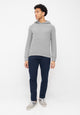 Givn Berlin Hoodie RAY aus recycelter Baumwolle Sweater Stone Grey