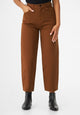 Givn Berlin Hose AURELIA aus Bio-Baumwolle Trousers Caramel Brown