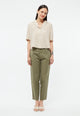 Givn Berlin Hose GBAGNES aus Bio-Baumwolle Trousers Faded Olive