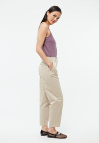 Givn Berlin Hose GBAGNES aus Bio-Baumwolle Trousers Oat Beige