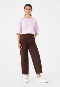 Givn Berlin Hose GBAURELIA aus Bio-Baumwolle Trousers Sepia Brown