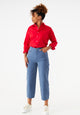 Givn Berlin Hose GBAURELIA aus Bio-Baumwolle Trousers Steel Blue