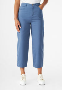 Givn Berlin Hose GBAURELIA aus Bio-Baumwolle Trousers Steel Blue