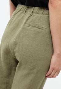 Givn Berlin Hose GBBEATRICE aus Leinen Trousers Faded Olive (Linen)