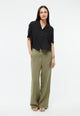 Givn Berlin Hose GBBEATRICE aus Leinen Trousers Faded Olive (Linen)