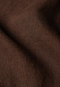 Givn Berlin Hose GBHELGE aus Leinen Trousers Chocolate Brown (Linen)