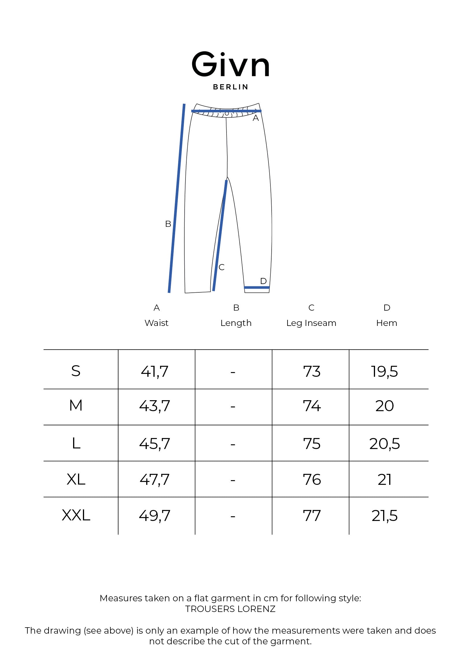 Givn Berlin Hose GBLORENZ aus Wolle mit Bundfalten Trousers Grey