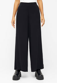 Givn Berlin Hose GBMARLEEN wide leg aus LENZING™ ECOVERO™ Trousers Black