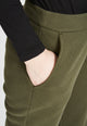 Givn Berlin Hose JASMIN aus Bio-Baumwolle Trousers Moss Green (Structure)