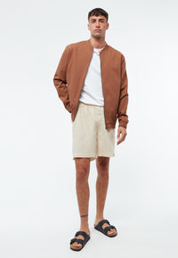 Givn Berlin Jacke GBCASPER aus fester Bio-Baumwolle Jacket Chestnut Brown