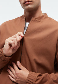 Givn Berlin Jacke GBCASPER aus fester Bio-Baumwolle Jacket Chestnut Brown