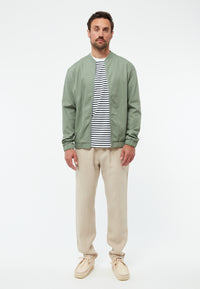 Givn Berlin Jacke GBCASPER aus fester Bio-Baumwolle Jacket Eucalyptus Green