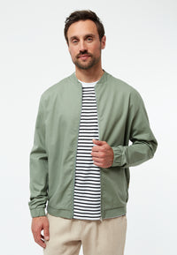 Givn Berlin Jacke GBCASPER aus fester Bio-Baumwolle Jacket Eucalyptus Green