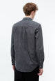 Givn Berlin Jeanshemd GBDEVIS aus Bio-Baumwolle Buttoned Shirt Washed Black (Denim)