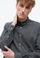 Givn Berlin Jeanshemd GBDEVIS aus Bio-Baumwolle Buttoned Shirt Washed Black (Denim)
