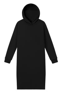 Givn Berlin Kapuzen-Sweatkleid ELENOR aus Bio-Baumwolle Dress Black
