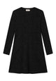 Givn Berlin Kleid CAMILLE aus Bio-Baumwolle Dress Black (Structure)